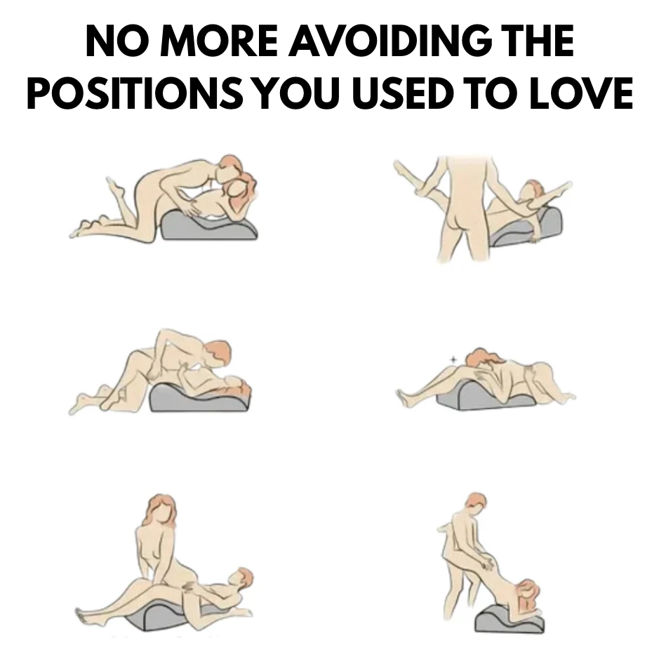 LOVYNOX - SUPPORT PILLOW THAT ENDS SCIATICA INTIMACY PAIN